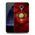 Дизайнерский пластиковый чехол для Meizu Pro 5 Герб СССР