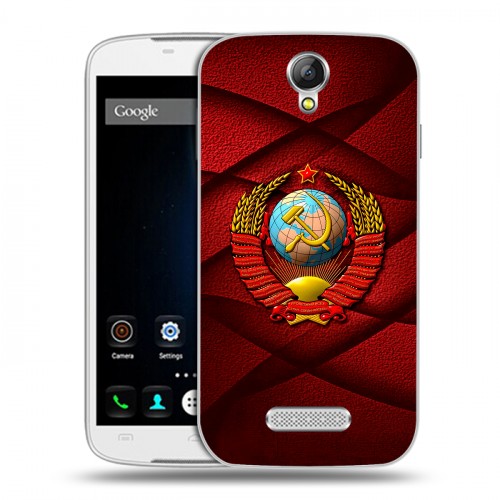 Дизайнерский силиконовый чехол для Doogee X6 Герб СССР