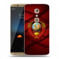 Дизайнерский пластиковый чехол для ZTE Axon 7 Герб СССР