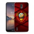 Дизайнерский силиконовый чехол для Nokia 1.3 Герб СССР