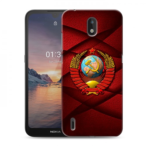 Дизайнерский силиконовый чехол для Nokia 1.3 Герб СССР