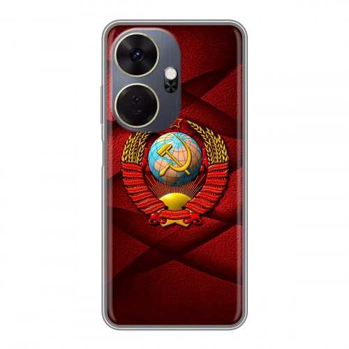 Дизайнерский силиконовый чехол для Itel P55 Plus Герб СССР