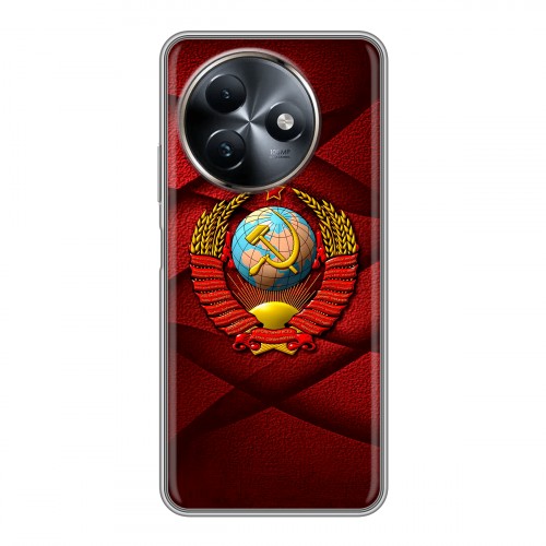 Дизайнерский силиконовый чехол для Itel S24 Герб СССР