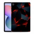 Дизайнерский силиконовый чехол для Samsung Galaxy Tab S6 Lite Яркие абстракции
