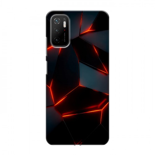 Дизайнерский силиконовый чехол для Xiaomi Poco M3 Pro Яркие абстракции