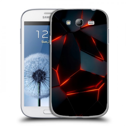 Дизайнерский пластиковый чехол для Samsung Galaxy Grand Яркие абстракции