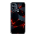 Дизайнерский силиконовый чехол для Itel Vision 3 Яркие абстракции