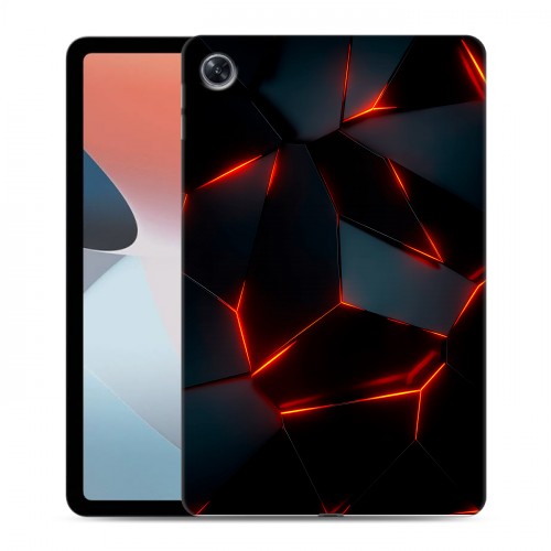 Дизайнерский силиконовый чехол для OPPO Pad Air Яркие абстракции