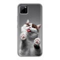Дизайнерский силиконовый чехол для Realme C11 Коты