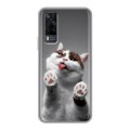 Дизайнерский силиконовый чехол для Vivo Y31 Коты