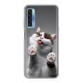 Дизайнерский силиконовый чехол для TCL 20L Коты