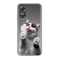 Дизайнерский пластиковый чехол для OPPO A17 Коты