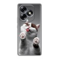 Дизайнерский силиконовый чехол для Itel S23 Plus Коты