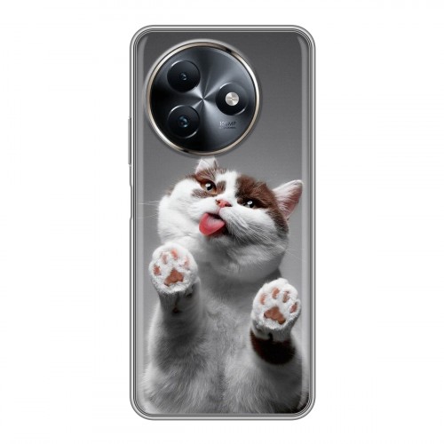 Дизайнерский силиконовый чехол для Itel S24 Коты