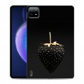 Дизайнерский силиконовый чехол для Xiaomi Pad 6 Черная клубника