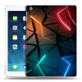 Дизайнерский силиконовый чехол для Ipad (2017) Абстракция неон