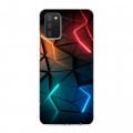 Дизайнерский пластиковый чехол для Samsung Galaxy A02s Абстракция неон