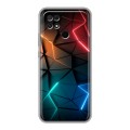 Дизайнерский силиконовый чехол для Xiaomi Poco C40 Абстракция неон
