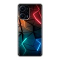 Дизайнерский силиконовый чехол для XIaomi Poco F5 Абстракция неон