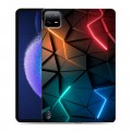 Дизайнерский силиконовый чехол для Xiaomi Pad 6 Абстракция неон