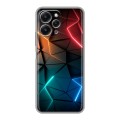 Дизайнерский пластиковый чехол для Xiaomi RedMi 12 Абстракция неон