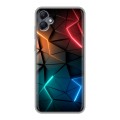 Дизайнерский силиконовый чехол для Samsung Galaxy A05 Абстракция неон