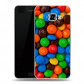 Дизайнерский пластиковый чехол для Samsung Galaxy C5 Конфеты