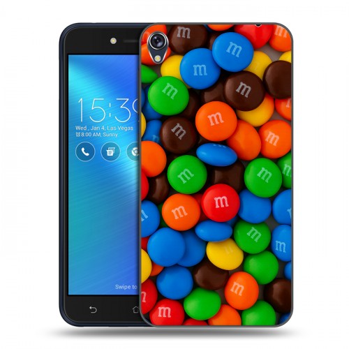 Дизайнерский силиконовый чехол для Asus ZenFone Live Конфеты