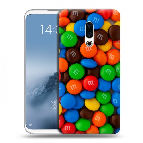 Дизайнерский пластиковый чехол для Meizu 16th Plus Конфеты