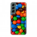Дизайнерский силиконовый чехол для Samsung Galaxy S22 Конфеты