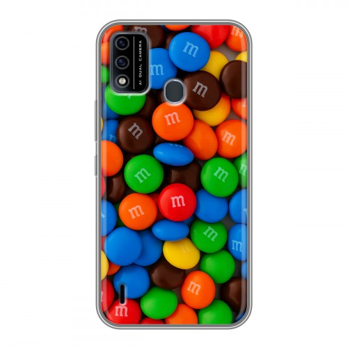 Дизайнерский силиконовый чехол для Itel A48 Конфеты