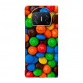 Дизайнерский пластиковый чехол для Huawei Mate X3 Конфеты
