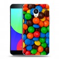 Дизайнерский пластиковый чехол для Meizu MX4 Конфеты