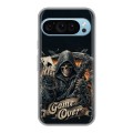 Дизайнерский силиконовый чехол для Google Pixel 9 Скелет карты