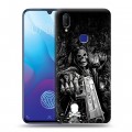 Дизайнерский пластиковый чехол для Vivo V11i Скелет