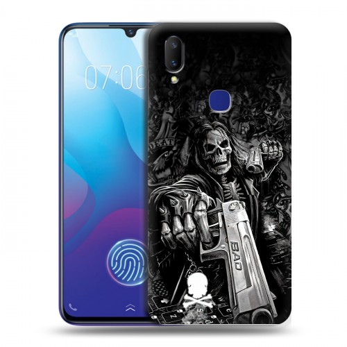 Дизайнерский пластиковый чехол для Vivo V11i Скелет