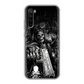 Дизайнерский силиконовый с усиленными углами чехол для Xiaomi RedMi Note 8T Скелет