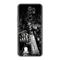 Дизайнерский силиконовый чехол для Xiaomi RedMi 9 Скелет