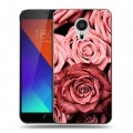 Дизайнерский пластиковый чехол для Meizu MX5 Цветы розы