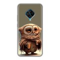 Дизайнерский силиконовый чехол для Vivo V17 Сова