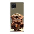 Дизайнерский силиконовый чехол для Samsung Galaxy A12 Сова