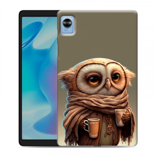 Дизайнерский силиконовый чехол для Realme Pad Mini Сова