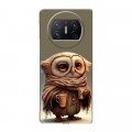 Дизайнерский пластиковый чехол для Huawei Mate X3 Сова