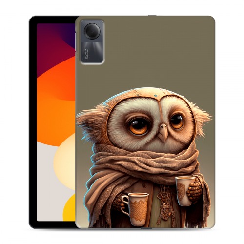 Дизайнерский силиконовый чехол для Xiaomi RedMi Pad SE Сова