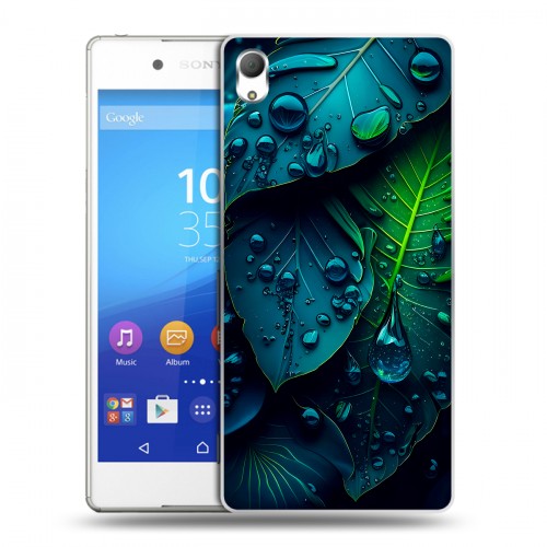 Дизайнерский пластиковый чехол для Sony Xperia Z3+ Листья