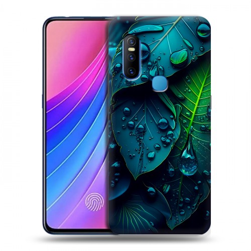 Дизайнерский пластиковый чехол для Vivo V15 Листья