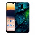 Дизайнерский силиконовый чехол для Nokia 2.3 Листья