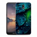 Дизайнерский силиконовый чехол для Nokia 1.3 Листья