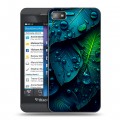 Дизайнерский пластиковый чехол для BlackBerry Z10 Листья