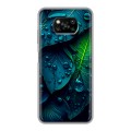 Дизайнерский пластиковый чехол для Xiaomi Poco X3 Листья